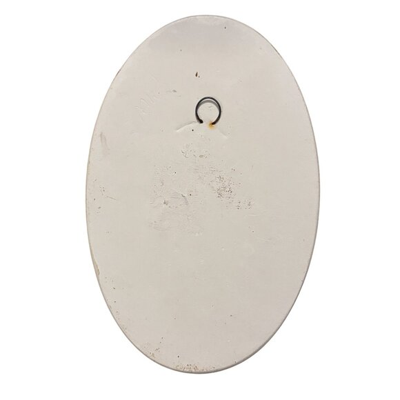 Yorkshire Terrier Dog Yorkie Oval Wall Plaque Art By Robert J May Vintage - Picture 6 of 9